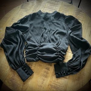 Free People Elle Silky Blouse